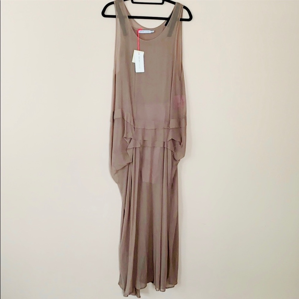 SEEBYCHLOÉ Drapy Layered Maxi Dress